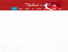 Tablet Screenshot of mahmuthalal.com